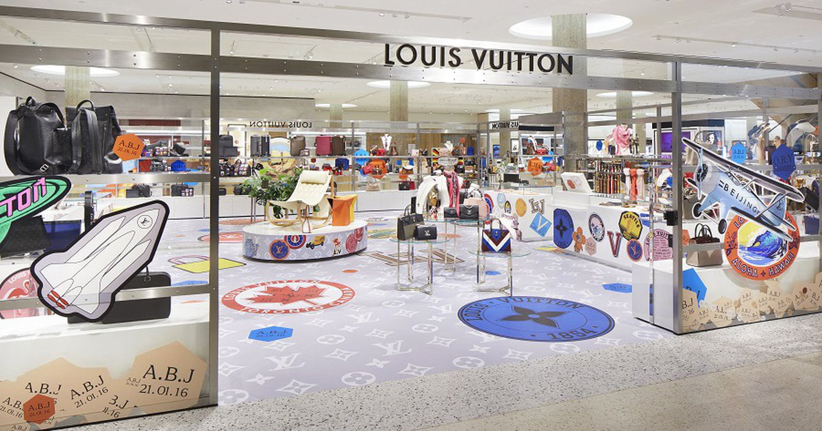 Louis Vuitton Amsterdam Bijenkorf Amsterdam Niederlande