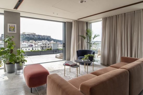 Perianth Hotel Penthouse Suite Athens
