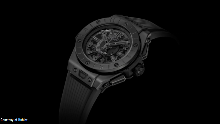 Hablot -Yohji Yamamoto’s Sleek All-Black Limited-Edition GMT Watch