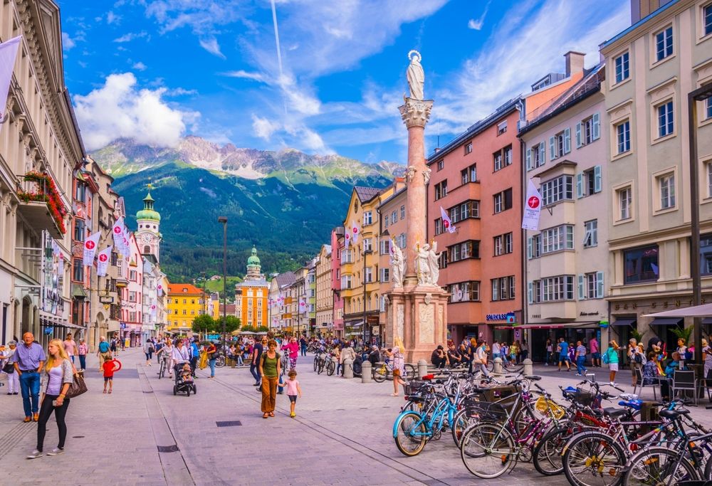 Austria-Mix of the Modern and Traditional Way of Living