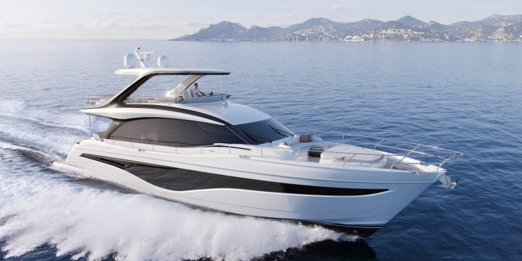 Princess Yachts launched the new Y72