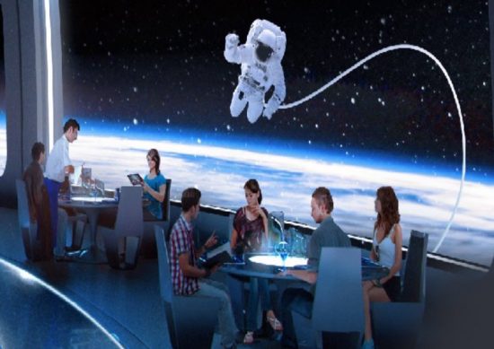 Space 220 Restaurant- Enjoy the Earth from Above