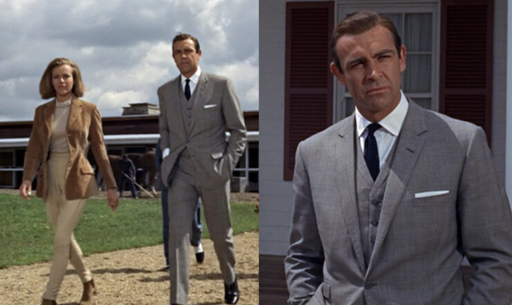 Iconic ‘Goldfinger’ Suit Reissued by the Original James Bond’s Tailor